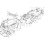 2448H 4WD - 2011-2013 - 2T1525283/M11 - Mountfield Ride On Mower Body Diagram