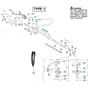McCulloch 2500 CXL - 2008-03 - Shaft & Handle (1) Parts Diagram