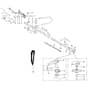 McCulloch 2500 CXL - 2010-03 - Shaft & Handle (1) Parts Diagram