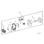 John Deere 2520 - PC1145 - Water Pump - ST27