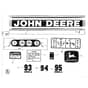 John Deere 2520 - PC1145 - Decals - ST321