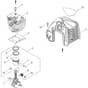 Cylinder, Piston, Crankshaft