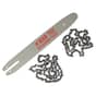 WAR TEC 14" - Guide Bar 3/8" LP - 043" - 3005 000 3909 - (A074) & 2 Chains