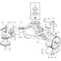 2800SH - 2011-2013 - 2T0210383/M10 - Mountfield Ride On Mower Transmission Diagram