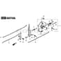 3000SH - 2012-2015 - 2T2000383/M12 - Mountfield Ride On Mower Control Diagram