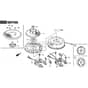 3000SH - 2012-2015 - 2T2000383/M12 - Mountfield Ride On Mower Flywheel Diagram