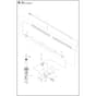 Husqvarna 325iL - 970566801 - Shaft And Handle