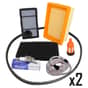 Stihl TS400 Service Kits (Filters, Ropes, Spark Plugs, Belts) - Pack of 2