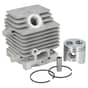 Stihl FS80, HL75, HT70, KM85 Cylinder & Piston Assembly (34mm Bore) - 4137 007 1042
