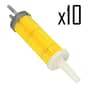 Yanmar 186F L75, L90, L100 Fuel Filter Element Pack Of 10