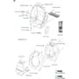 Husqvarna 356 BF - X-SERIES 2004-2014 - Housing