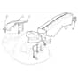 3600SH - 2011-2018 - 2T0410383/M11 - Mountfield Ride On Mower Guards Diagram