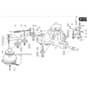 3600SH - 2011-2018 - 2T0410383/M11 - Mountfield Ride On Mower Transmission Diagram