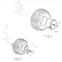 3600SH - 2011-2018 - 2T0410383/M11 - Mountfield Ride On Mower Wheels Diagram