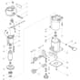 Makita 3700B - Trimmer 6mm - Power Tool Diagram
