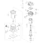 Makita 3711 - Trimmer - Power Tool Diagram
