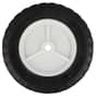 Universal Plastic Wheel & Tyre (8" Dia) Hole 1/2"