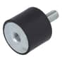 Anti-Vibration Mount Male / Female M8 (D 30mm, H 25mm, Stud Length 20mm)