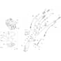 400 (K700 H) - Bertolini Rotary Cultivator Handlebar rod and handle bars Diagram