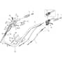 401 S - Bertolini Rotary Cultivator Handle bar Diagram