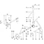 401 S - Bertolini Rotary Cultivator Internals controls Diagram