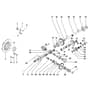 401 S - Bertolini Rotary Cultivator Speed gears of the gearbox Diagram