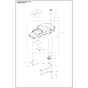 Husqvarna 405XE NERA - 970654303 - Chassis Upper