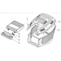 4120 HP - 2009 - 299064123/MEE - Mountfield Rotary Mower Grass Bag Diagram