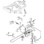 4125M - 2004 - 13-6101-95 - Mountfield Front Mower PTO (Power Take Off) Diagram