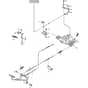4125M - 2005 - 13-6101-96 - Mountfield Front Mower Foot Controls Diagram