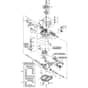 4155H - 2009 - 13-6103-80 - Mountfield Front Deck Mower Transmission Diagram