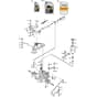 4155H - 2009 - 13-6103-80 - Mountfield Front Deck Mower Transmission Group Diagram