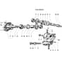 418 S - Bertolini Rotary Cultivator Shaft adaptor Diagram