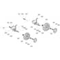 420 HP - 2006-2007 - 294434023/MO6 - Mountfield Rotary Mower Wheels Diagram