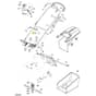 422 PD - 2008-2009 - 294435038/UM8 - Mountfield Rotary Mower Handle Diagram