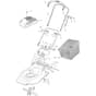 42 HP - 2002 - 23-1581-71 - Mountfield Rotary Mower Handle Diagram