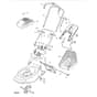 42 HP - 2003 - 23-1581-72 - Mountfield Rotary Mower Upper Handle Diagram