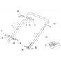 430 HP - 2008 - 294434043/CAI - Mountfield Rotary Mower Lower Handle Diagram