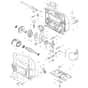 Makita 4324 - Jig Saw - Power Tool Diagram