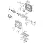 Makita 4327M - Jig Saw - Power Tool Diagram