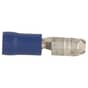 Bullet Connectors (5mm Blue Insulated Male Terminals) - Pack of 100