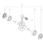 Husqvarna 450S - 970702618 - Crankshaft