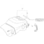 Husqvarna 450S - 970702618 - Cylinder Cover