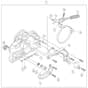 Husqvarna 450S - 970702618 - Chain Brake And Clutch Cover