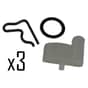 Stihl TS400, TS410, TS420 Recoil Starter Pawl Kit, Pack of 3