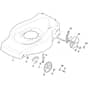 45 - 2005 - 299164743/STG - Mountfield Rotary Mower Deck Diagram