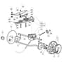 460 PD - 2008 - 294485023/UM8 - Mountfield Rotary Mower Transmission Diagram