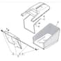 461 HP - 2007 - 294484043/MO7 - Mountfield Rotary Mower Grass Bag Diagram
