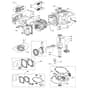 461 HP - 2010 - 299481243/M10 - Mountfield Rotary Mower WBE0702 Engine Diagram