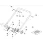 461 PD - 2006 - 294485043/MO6 - Mountfield Rotary Mower Lower Handle Diagram